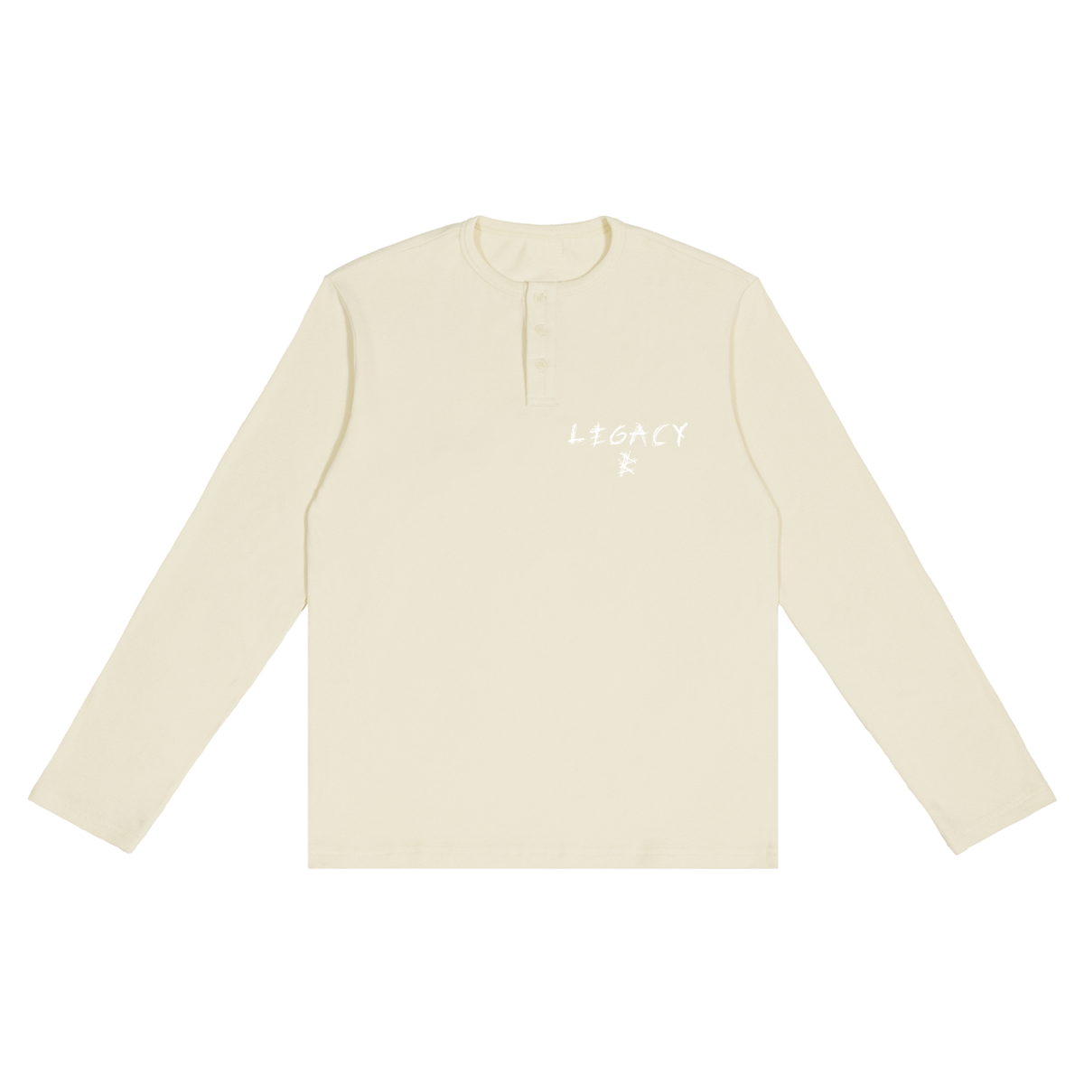 Long Sleeve Henley T-Shirt