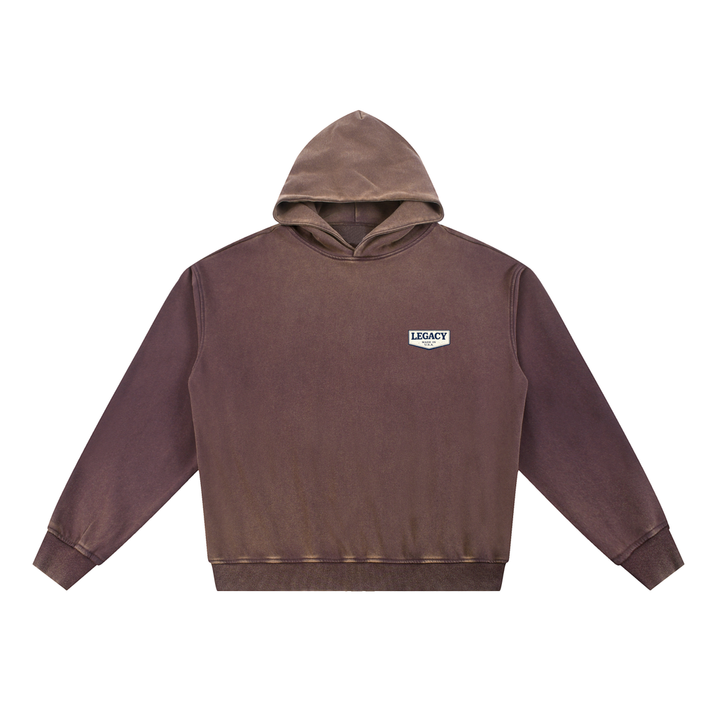 Legacy washed eagle hoodie