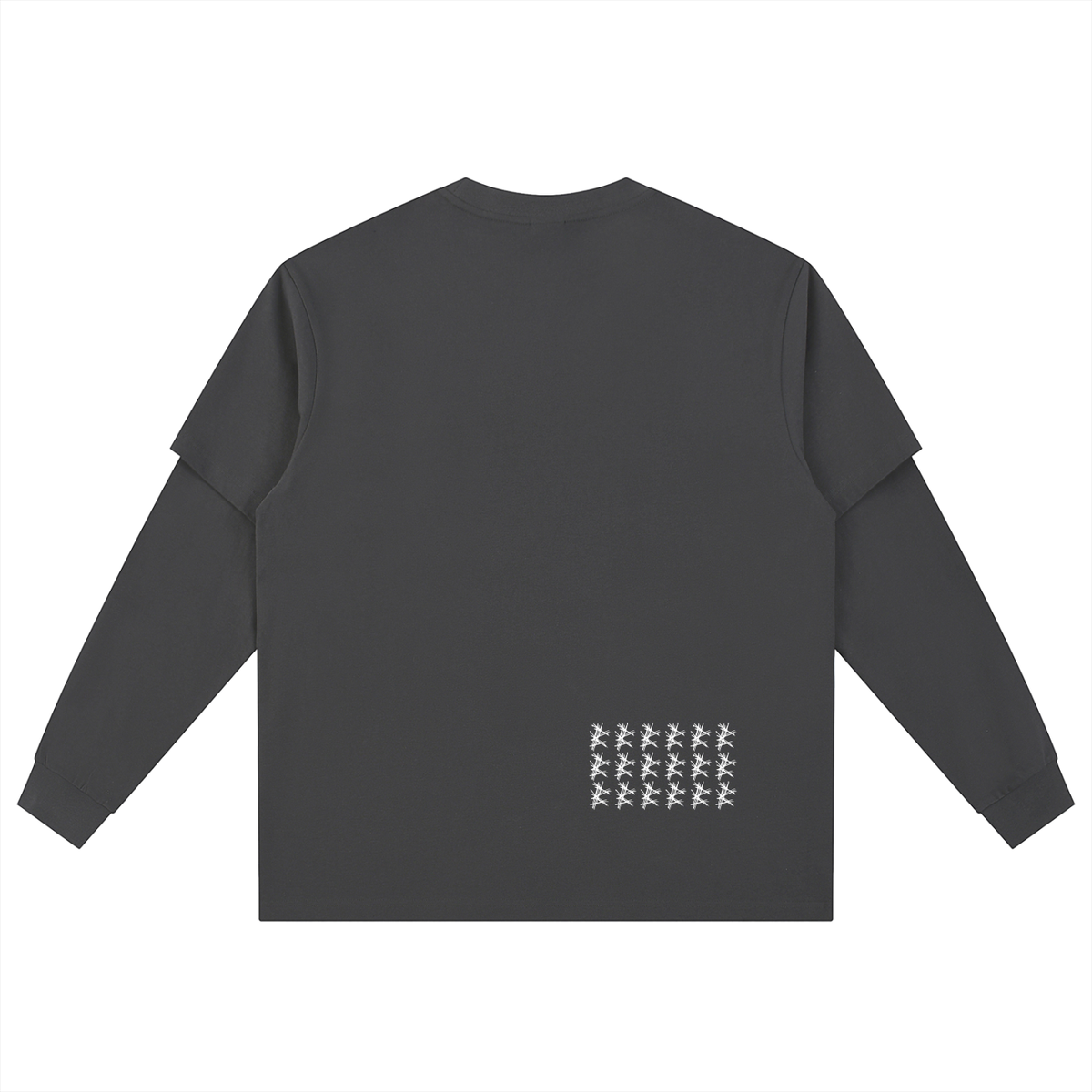 Layered Long Sleeve Oversized Tee