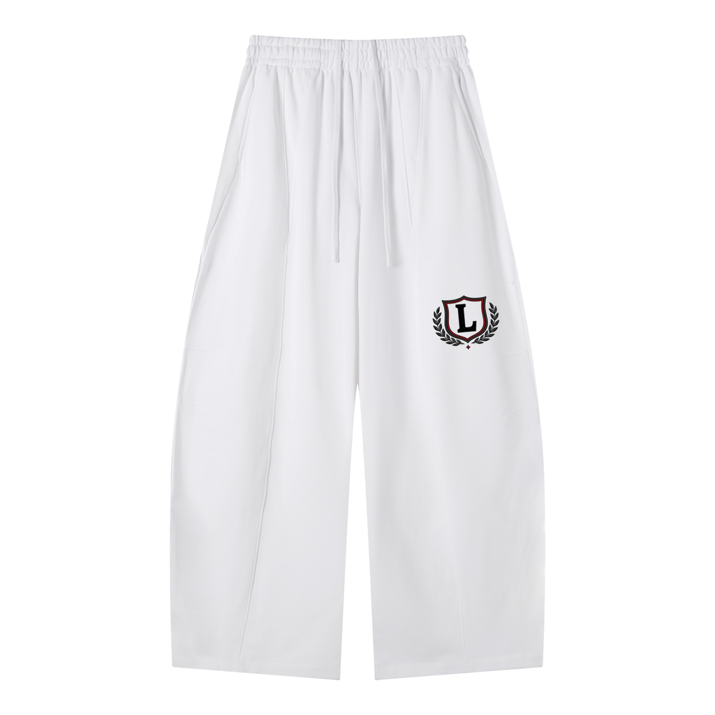 Heavyweight Wide Leg Panel Sweatpants